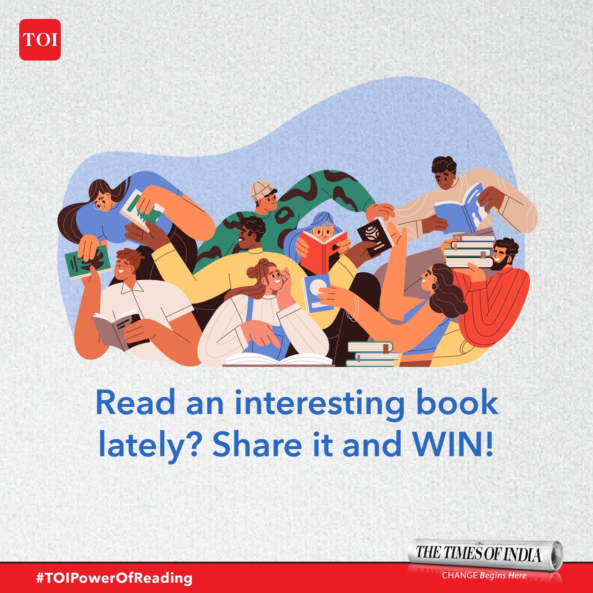 Experienced the magic of reading an interesting book recently? Then share it with fellow bibliophiles by commenting below the book’s name using #TOIPowerOfReading. Do tag your friends/family and ask them to share their favourites.

Comments with most engagements will win exciting