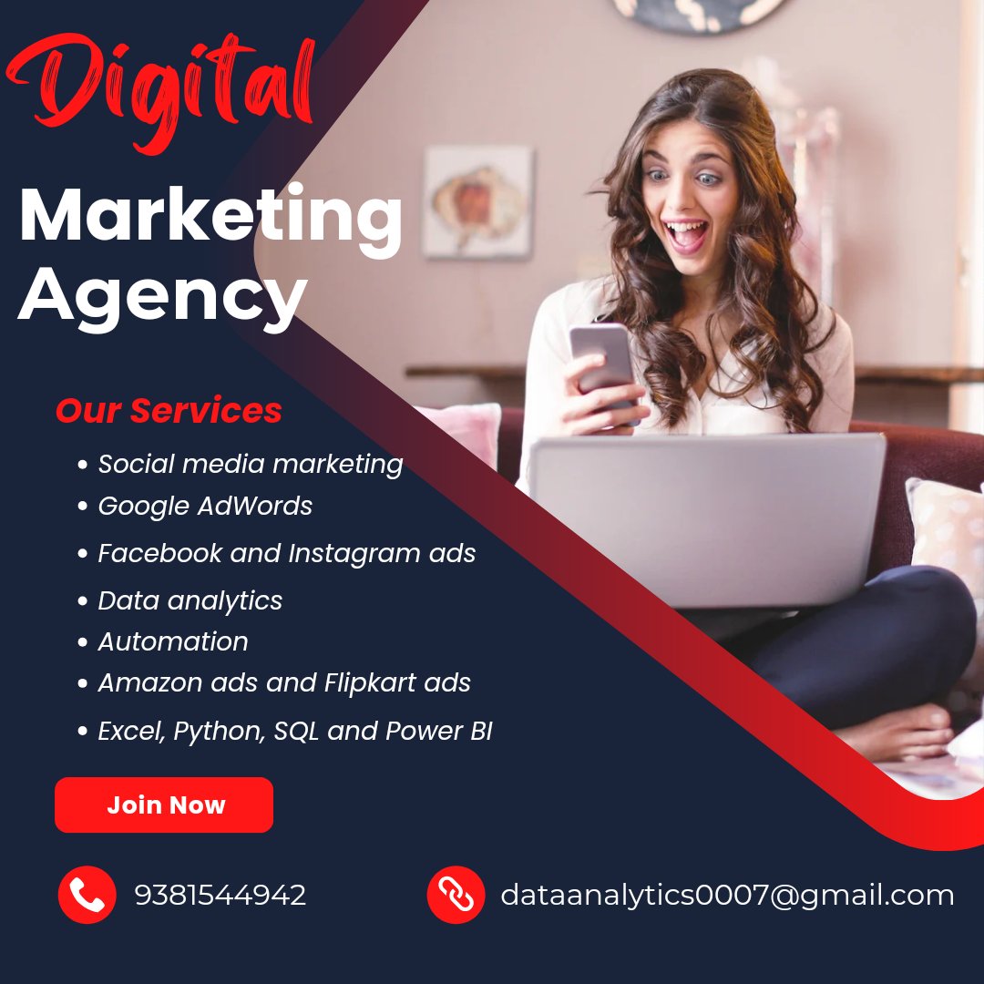 dataanalytics07's tweet image. I am a #dataanalyst &amp;amp; #digitalmarketer with expertise in #Python, #SQL, #Excel, digital marketing and Power BI. I am actively seeking #freelancing opportunities.  #socialmedia #Perletti #dwts #SomosEcuador #DWTSxTaylorSwift #ImACelebrity #excel #python #SQL #PowerBI #googleads