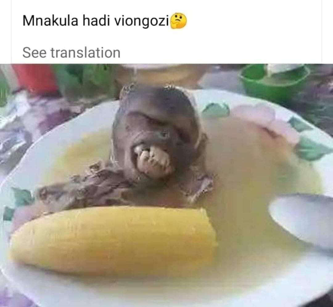 GINGIVIITIS's tweet image. Mathogithanio kama hii food