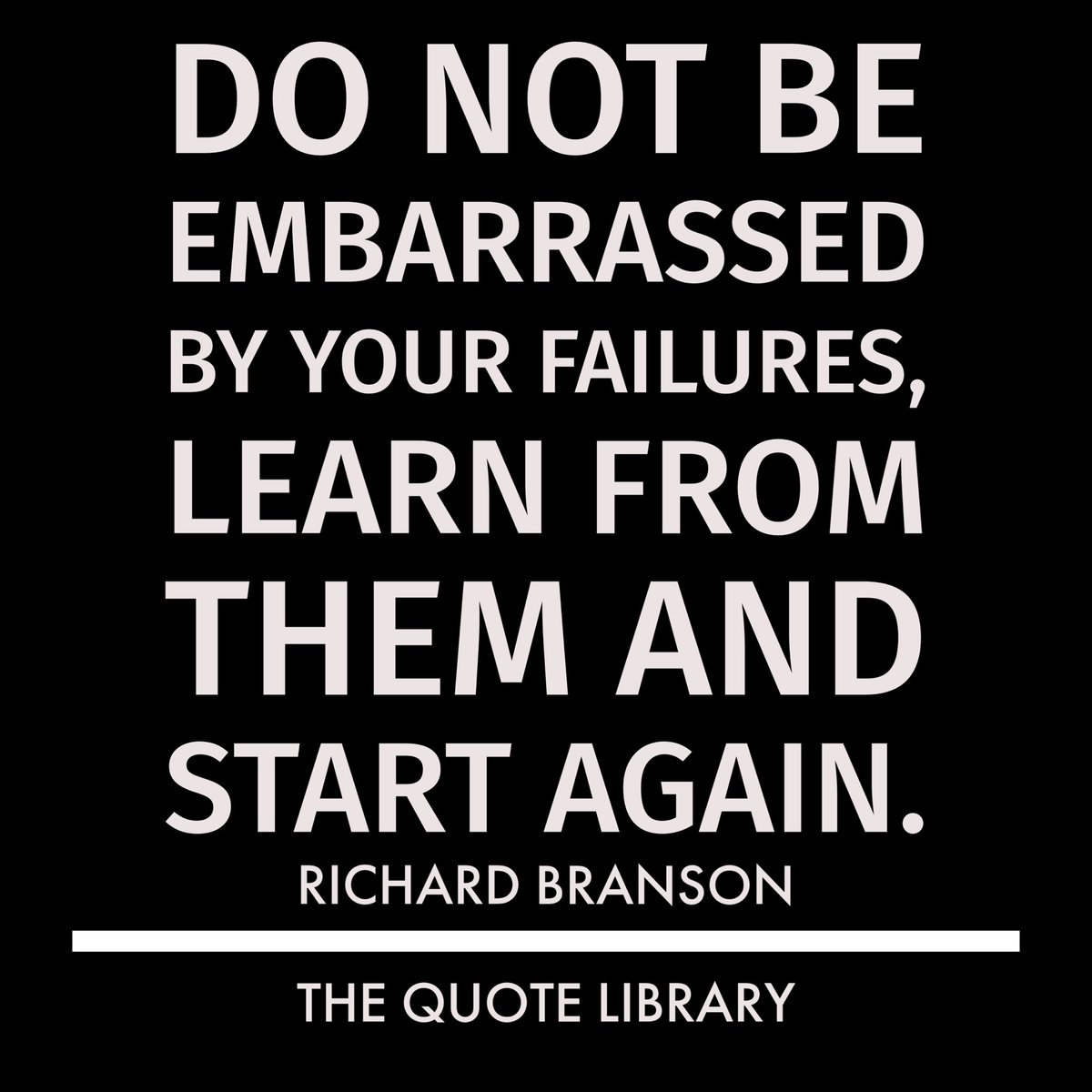 How have your failures shaped your current endeavors?
#LearnFromFailures #RichardBranson #Resilience #StartAgain