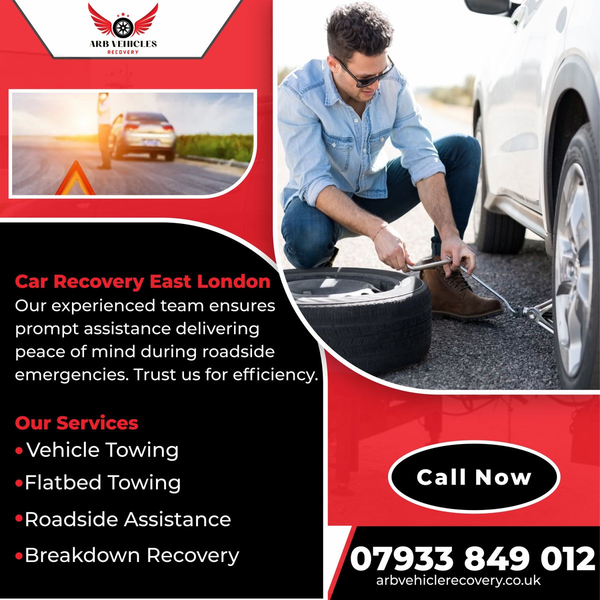 ARB Vehicle Recovery provides swift and reliable car recovery services in East London. Trust us for efficient and professional assistance whenever you need it.

arbvehiclerecovery.co.uk
#ARBVehicleRecovery
#EastLondonRecovery
#CarRescueLondon
#EmergencyRecovery
#CaistorParkRoad
