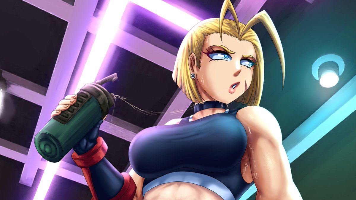 Ember_Cool2's tweet photo. Cammy at the gym fanart!💚 Street fighter
*You can see the complete work on my main account in my bio. https://t.co/wH7gHTQiG4