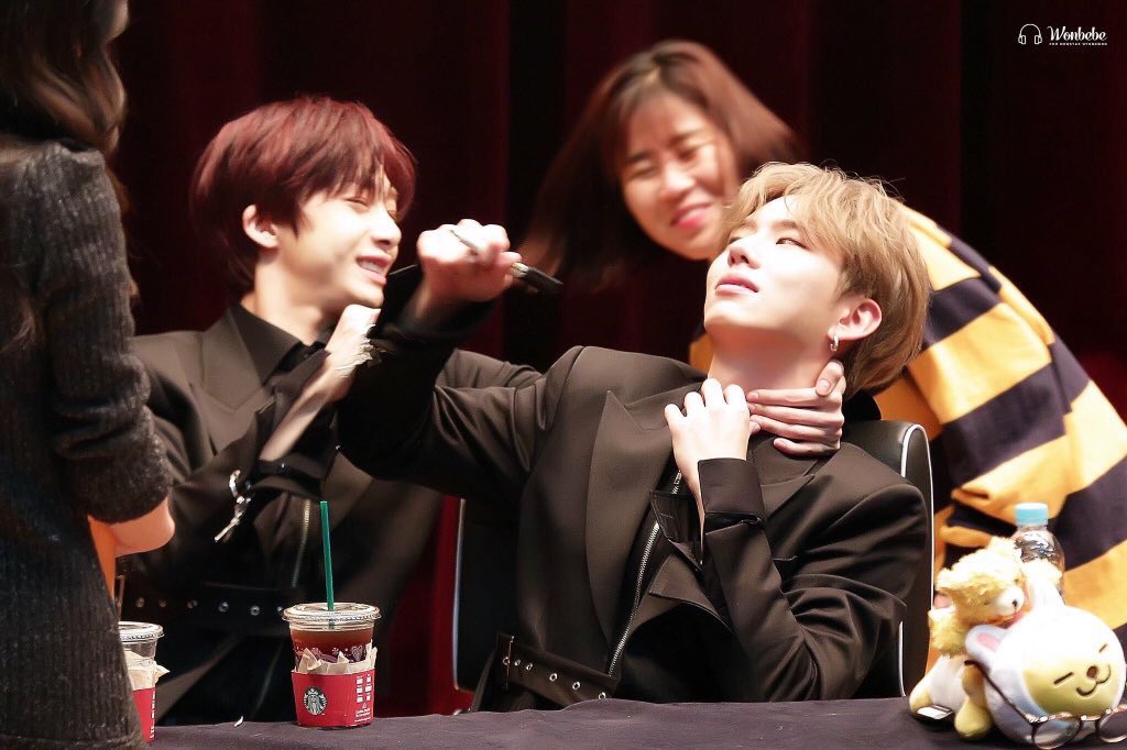 hyungwon and kihyun being monsta x's tom and jerry duo: a thread