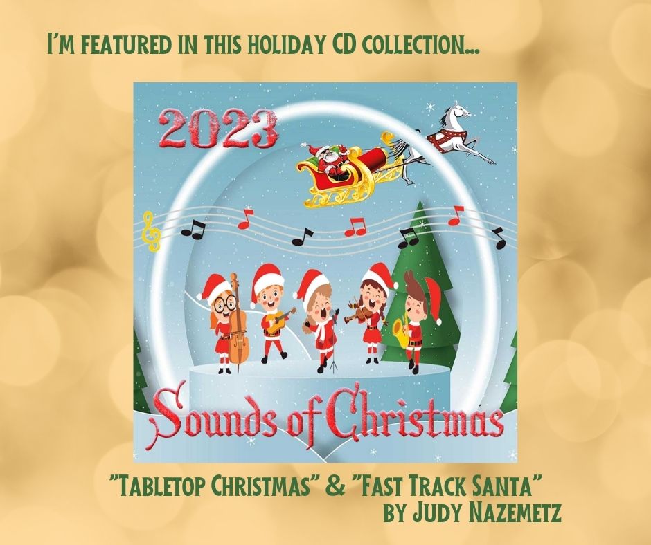 JudyNazMusic's tweet photo. Absolutely thrilled that 2 of my #Christmas songs were chosen to be on this year's Sounds of Christmas CD from @JKColtrain, available at:
https://t.co/DMhtq1cCnR 
https://t.co/T3iDRKGpBr

#MerryChristmas #ChristmasMusic #ChristmasCheer #JudyNaz #JKColtrain #SoundsofChristmas https://t.co/Zt4WmUyZGs