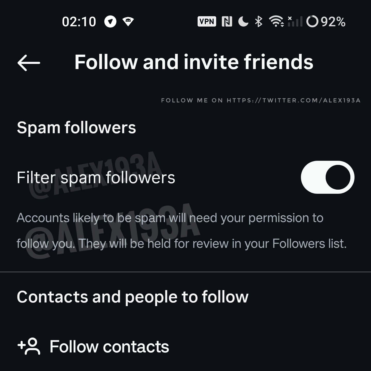 Alessandro Paluzzi on X: #Twitter is working on an option to remove  followers directly from their profile 👀  / X