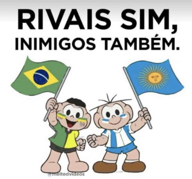 Os brasileiros queriam paz // receberam #BRAxARG 

Apocalipse parabéns CBF