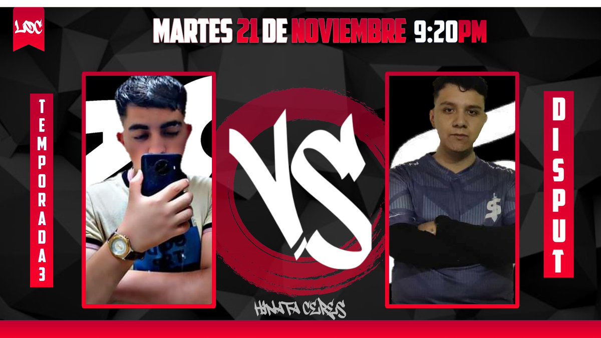 Enfrentamiento de hoy:

@RedNine_G vs <a href="/SlainGGs/">SLAiN Gaming</a> 

¿Que equipo seguirá con vida?

#LEAGUEOFCHAMPS3🏆
#LOC✨️
#GEARSOFWAR5🎮