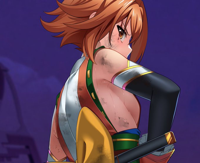 腋と横乳と汗と汚れ描いてる 