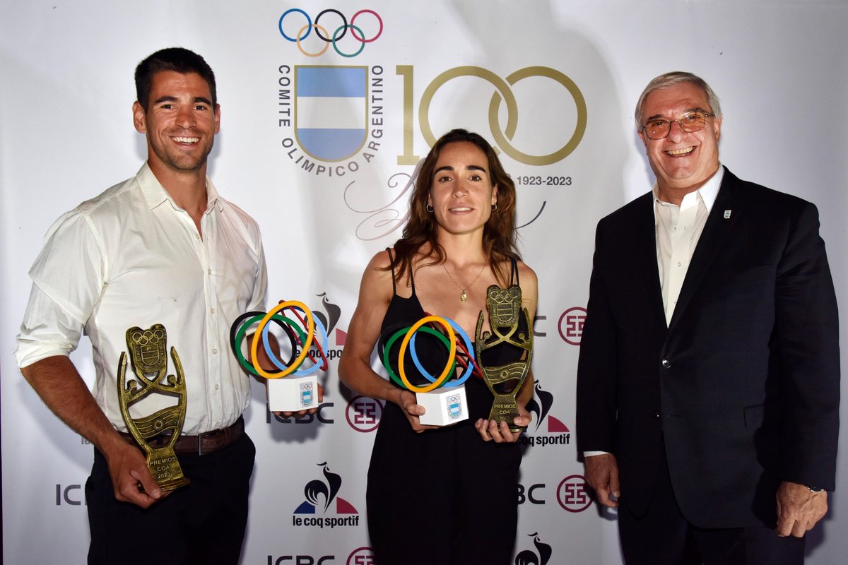 Premios Centenario: Belén Casetta y Agustín Vernice, los mejores deportistas del año 2023: rb.gy/6ycny8

#PremiosCentenarioCOA #GalaDelDeporteArgentino2023