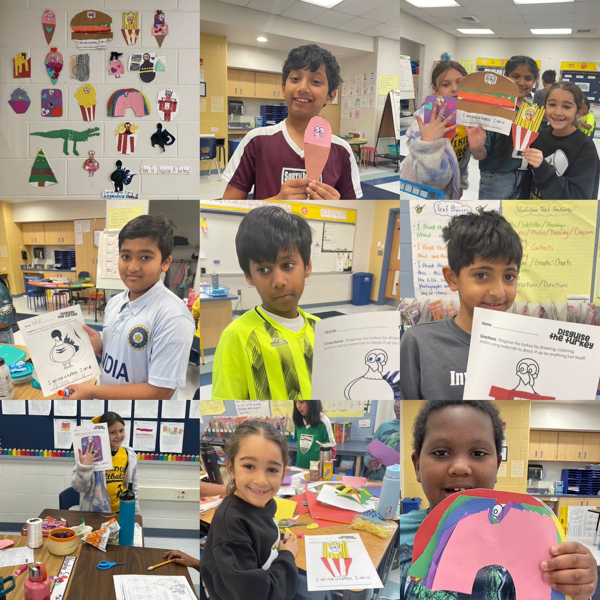 How to Disguise a Turkey activity!