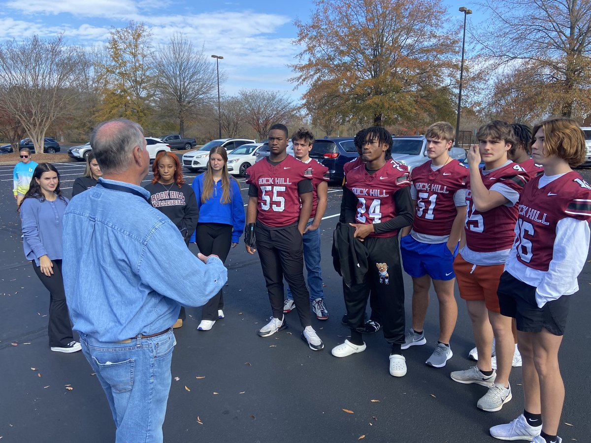 Bubba Pittman (@bearcatfbcoach) on Twitter photo Our RHHS Football Leadership Council had a great time volunteering at First Baptist Church assisting with Operation Christmas Child! They all gave a #RockSolid effort, and we are so proud of them for giving back to those in need! <a href="/OzzieAhl2/">Retired RH Bearcat One</a> <a href="/RHHSBearcats/">Rock Hill Bearcats</a> <a href="/RockHillSchools/">Rock Hill Schools</a> Our RHHS Football Leadership Council had a great time volunteering at First Baptist Church assisting with Operation Christmas Child! They all gave a #RockSolid effort, and we are so proud of them for giving back to those in need! <a href="/OzzieAhl2/">Retired RH Bearcat One</a> <a href="/RHHSBearcats/">Rock Hill Bearcats</a> <a href="/RockHillSchools/">Rock Hill Schools</a>