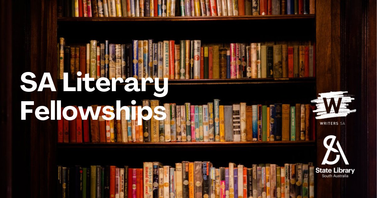 We are delighted to announce the inaugural SA Literary Fellowship shortlist! Writers SA & @SLSA have partnered to offer a new fellowship program to support emerging, mid-career, & First Nations writers—warmest congratulations to the shortlisted writers🎉 writerssa.org.au/2023/sa-litera…