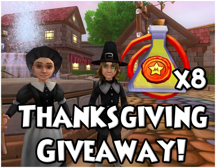 Jcentral1317's tweet photo. 🦃 Thanksgiving Giveaway 🦃

I will be giving away 8 Membership elixirs on November 25th, at 8 PM Est! 

To enter:

➖Follow
➖Retweet this tweet
➖Subscribe to my Youtube Channel (Johnnycentral1)

Goodluck and I hope everyone has a wonderful Thanksgiving! ✨ #Wizard101 #W101 https://t.co/rn0ZVMU1og