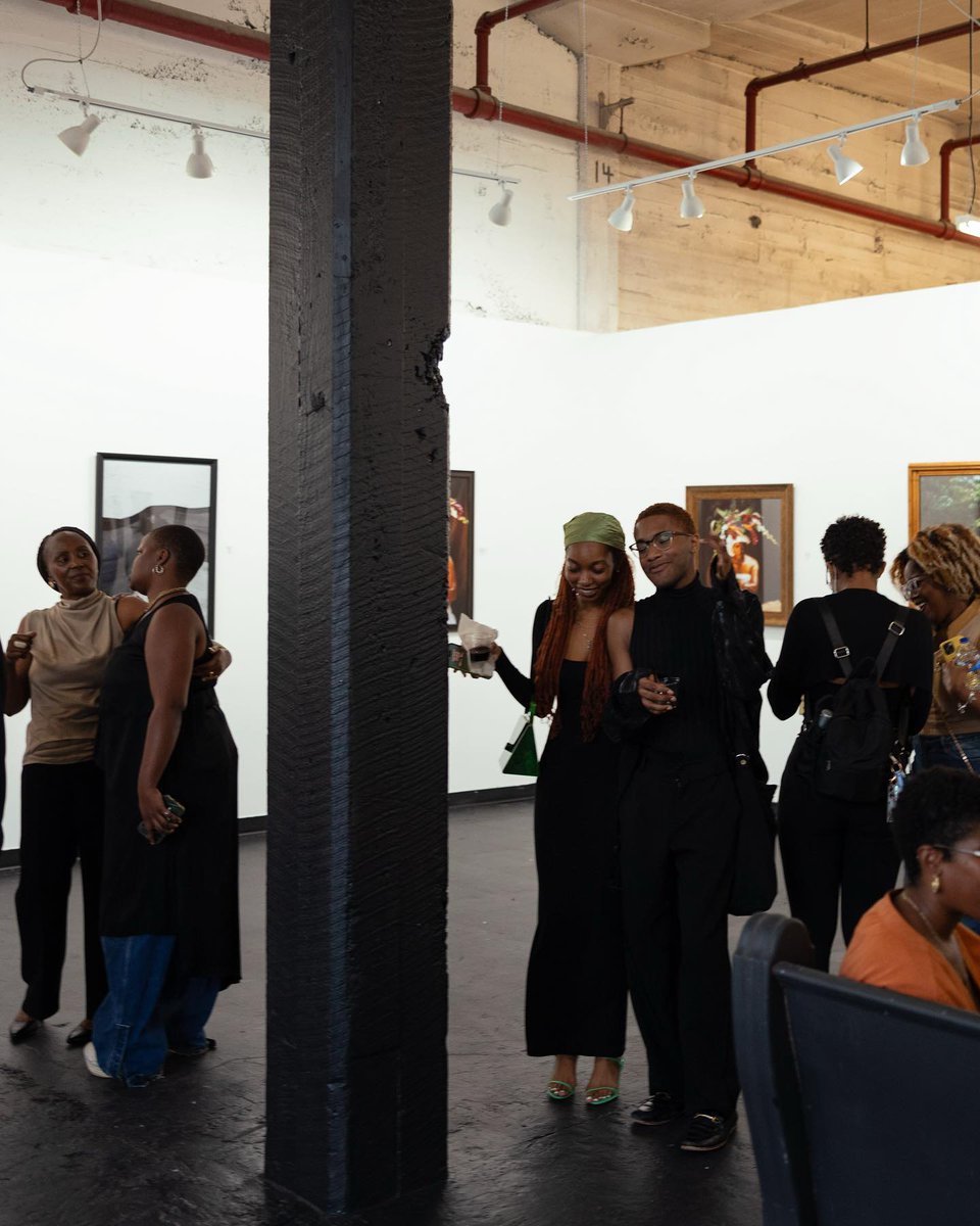 Openings at <a href="/mintatl/">MINT</a> bring people together over the love of art. Keep an eye on their exhibition schedule: bit.ly/46yF2ON

📸 chelseamukenya (IG)