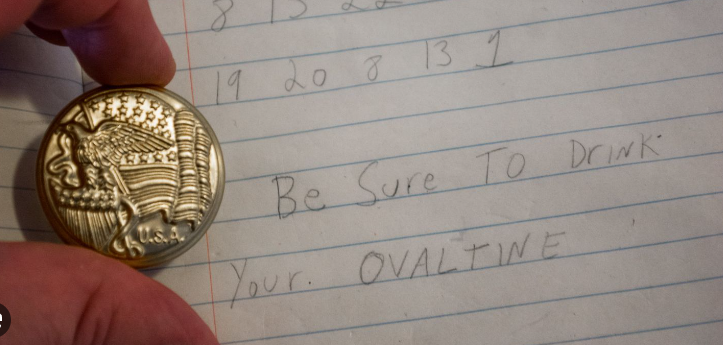 Hyo CheetiBurd 🐤 on X: Hurry! Get your decoder pins out! A secret message  is coming in! It reads... Be sure to drink your Ovaltine! Do you know  this classic? https://t.co/BcbPHGGFc2 /