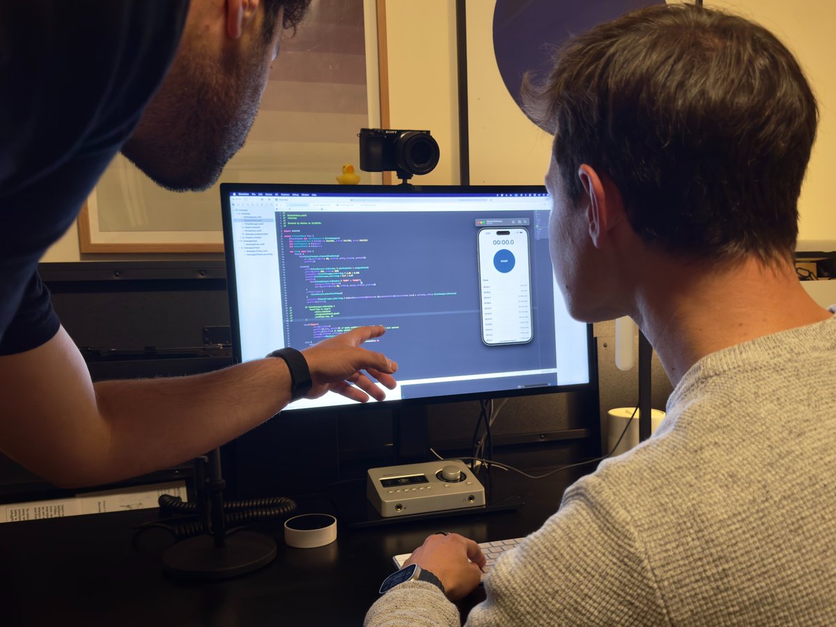 0xmts's tweet photo. No ChatGPT? No problem! Just live next to an @OpenAI engineer who can come debug your random code irl. Thanks @romainhuet 😂 https://t.co/4EBDQawL5v