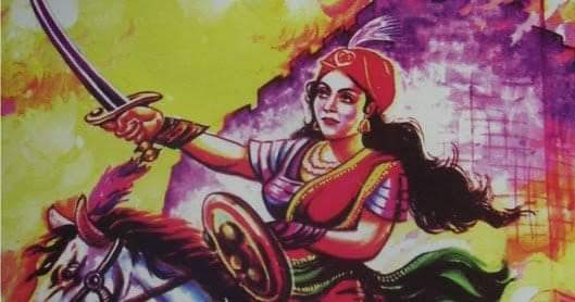 Remembering a woman soldier #JhalkariBai on her birth anniversary. A women soldier who played a very crucial role in the Indian Rebellion of 1857 during the battle of #Jhansi. She disguised herself as queen #RaniLaxmibai & fought to let the queen escape safely from the fort.