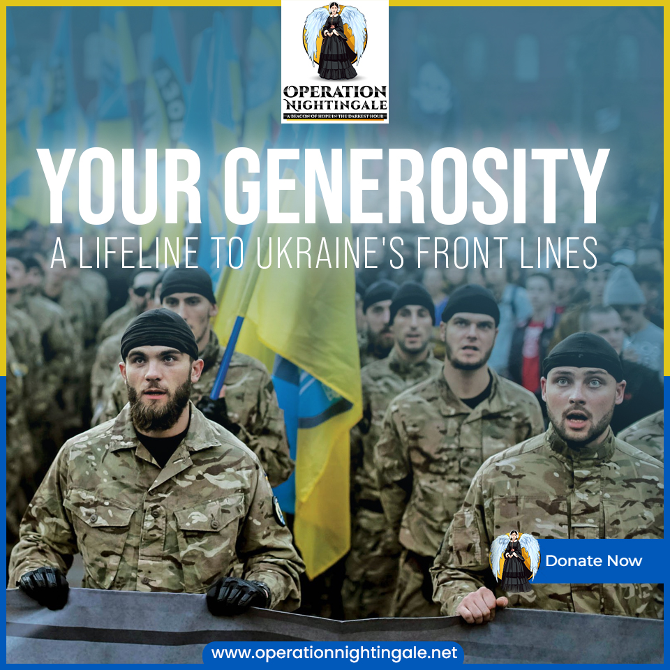 War's toll on Ukraine is staggering, with civilians and soldiers bearing the scars. Your generosity can make a difference by ensuring aid reaches the front lines. operationnightingale.net/donation/
.
#AidDistribution #OperationNightingale #DonateForChange #AidForAll #StandWithUkraine