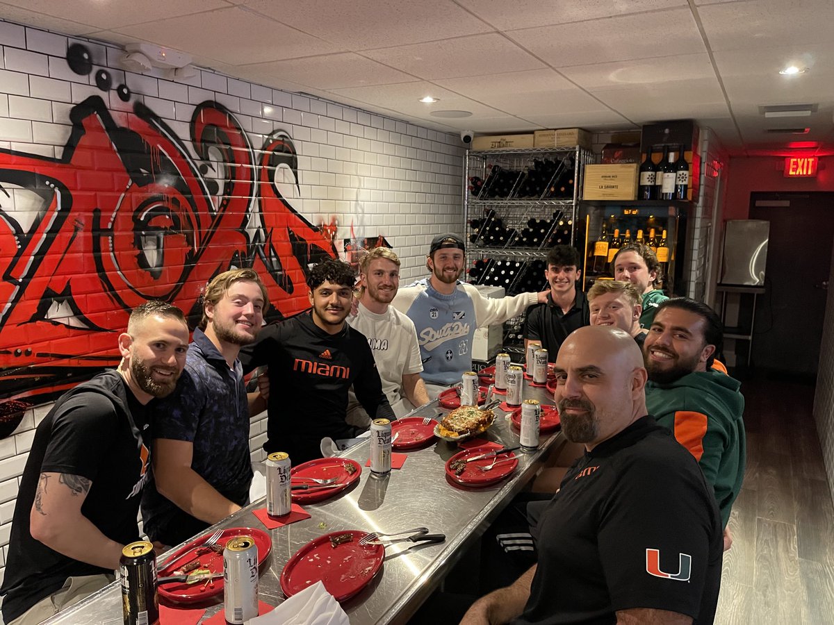 Marwan Maalouf (@coachmaalouf) on Twitter photo A bite with the Miami Hurricanes Specialists and Special Teams Coaches. Proud and Thankful for these men and how they work. Thank you to the great people at Shadow Wagyu! <a href="/CanesFootball/">Miami Hurricanes Football</a> A bite with the Miami Hurricanes Specialists and Special Teams Coaches. Proud and Thankful for these men and how they work. Thank you to the great people at Shadow Wagyu! <a href="/CanesFootball/">Miami Hurricanes Football</a>