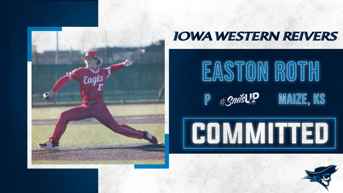 Eastybeasty22's tweet photo. Super excited to announce my commitment to Iowa western! I want to thank my parents, coaches, teammates, and everyone who has supported me throughout my baseball career! looking forward to what the future holds! #SailsUp @mmcbrat2 @MaizeBaseball https://t.co/01bByks5Fy