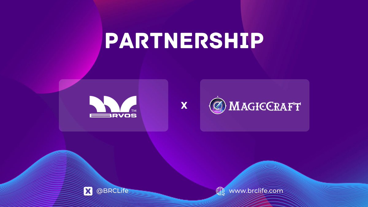 BRCLife's tweet photo. 🙌We are thrilled to announce the #partnership with @MagicCraftGame.

🪄MagicCraft is a PVP #MOBA on #BNBChain, beginning as a quick action mobile game, with numerous #P2E opportunities &amp; mini quests within each game.

🧐We should probably introduce a MOBA into #BRVOS gaming eco? https://t.co/6Ts5P5uy3J