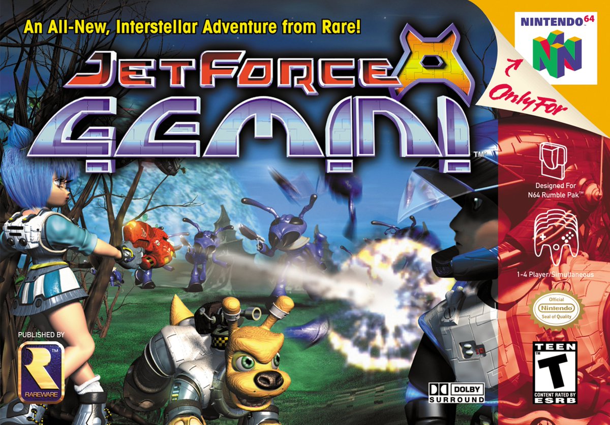 Adventure calls in the galaxy of Jet Force Gemini, coming to #NintendoSwitch for #NintendoSwitchOnline + Expansion Pack members this December! #Nintendo64