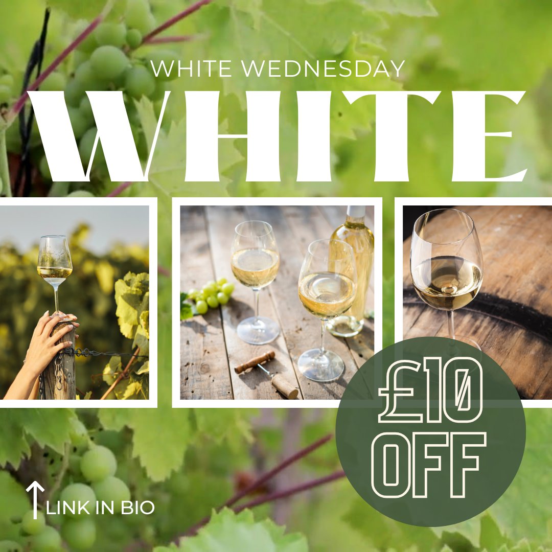 White Wednesday - the only day to get £10 off White Wine at Marchtown!

Today is your chance to 'Net a bargain on the Blanco' - there  is £10 off a case of our Awesome White Wine - or even upgrade to our Fancy White Wine case!