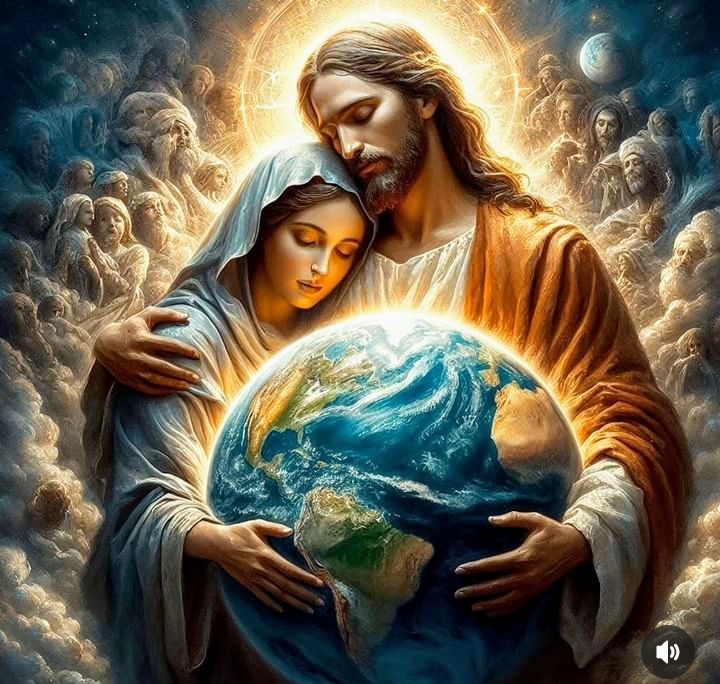 Oh Jesús en el abrazo amoroso de María consagramos al mundo entero a tu Divina Misericordia . #Paz