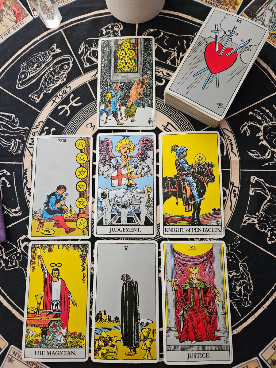 TheLigh94955403's tweet image. Daily Tarot  22.11.23

1/ Eyes on the finish line. I am going all the way but many won&apos;t

2/ Many will be focused on the revelation of truth and will fall into loss

3/ Maintain your focus and balance
#tarot #tarotcards #tarotcardreader #tarotcardreadings