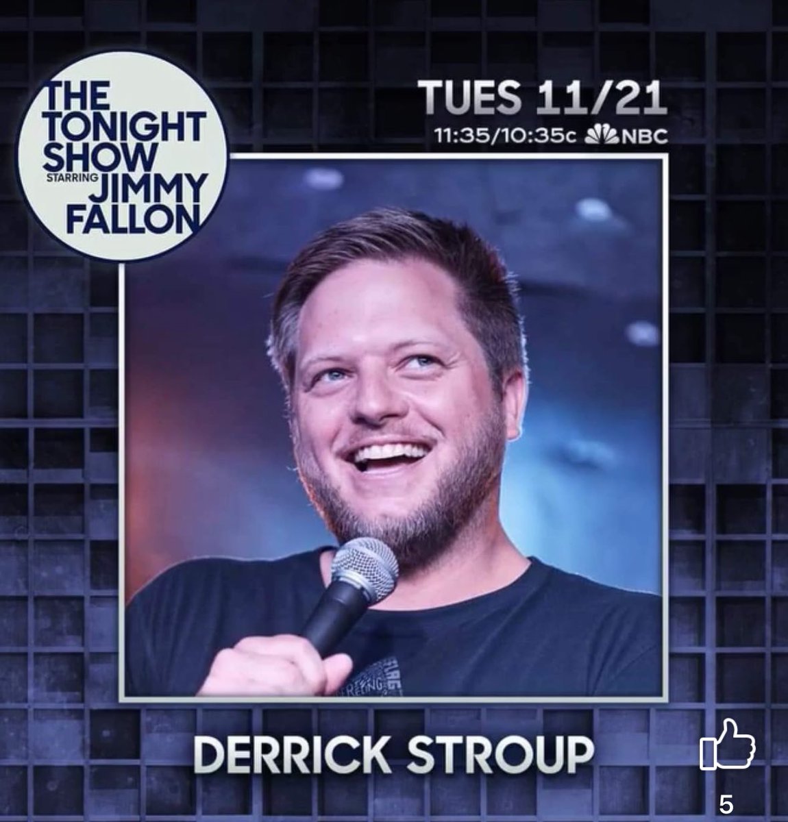 Katie Knapp (@techmomvb) on Twitter photo Check out Derrick Stroup on Jimmy Fallon tonight! He is <a href="/kyleeeem/">kykymadison</a>’s cousin and <a href="/noah_knapp/">noah knapp</a> and Ky say he is HILARIOUS 😁 Check out Derrick Stroup on Jimmy Fallon tonight! He is <a href="/kyleeeem/">kykymadison</a>’s cousin and <a href="/noah_knapp/">noah knapp</a> and Ky say he is HILARIOUS 😁
