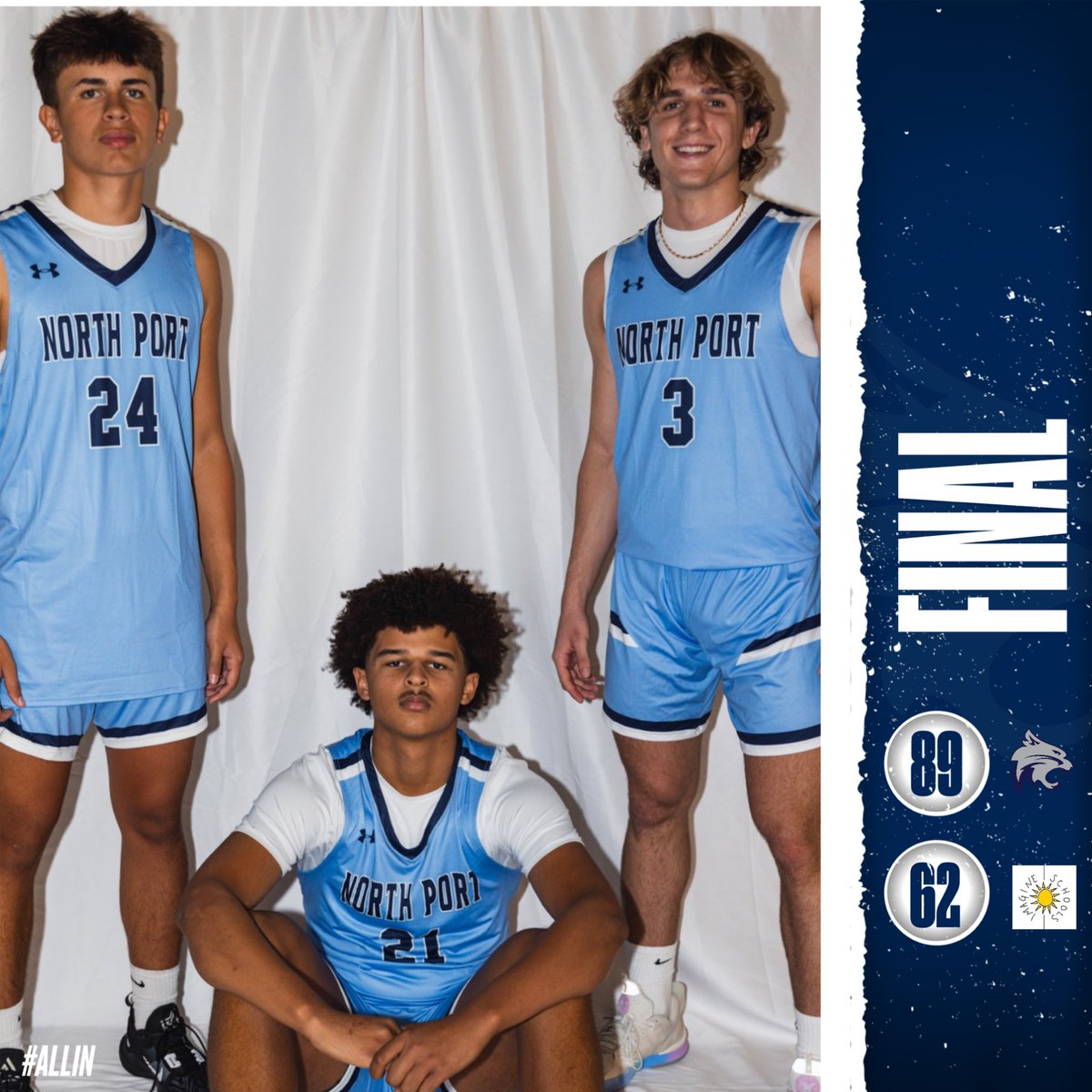 HOME OPENER DUB‼️ Shoutout to @_elijahlubsey with 39 points and 19 rebounds and @JacksonKinker with 21 points 😤 A TOTAL TEAM EFFORT TONIGHT Shoutout to our JV squad with the win tonight too. #ALLIN