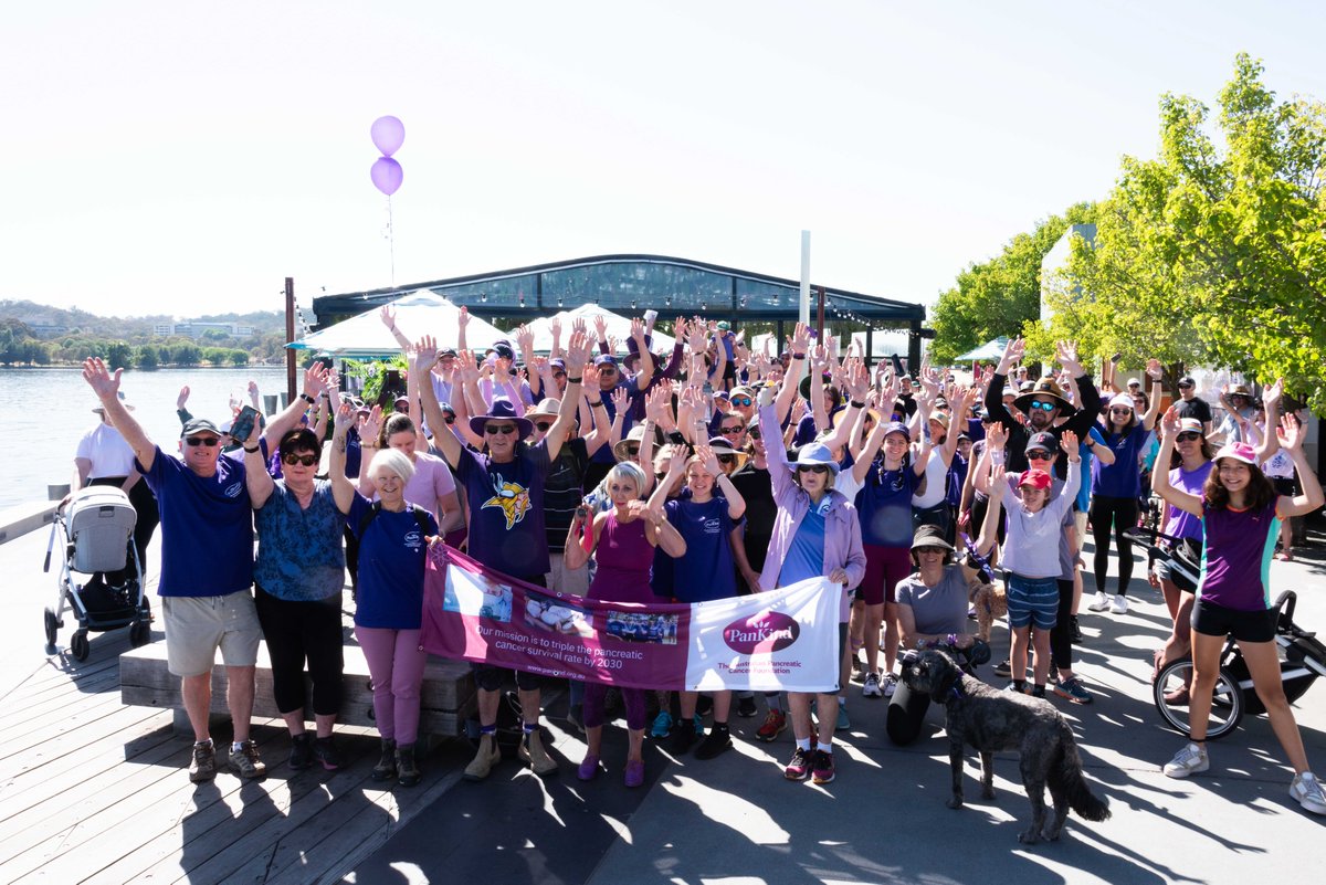 Canberra, you really showed us how to make an inaugural #PutYourFootDown walk one to remember! We joined 154 passionate supporters at The Jetty to increase awareness for #pancreaticcancer, raising an amazing $34k! What an achievement for Australia’s Capital... see you next year!