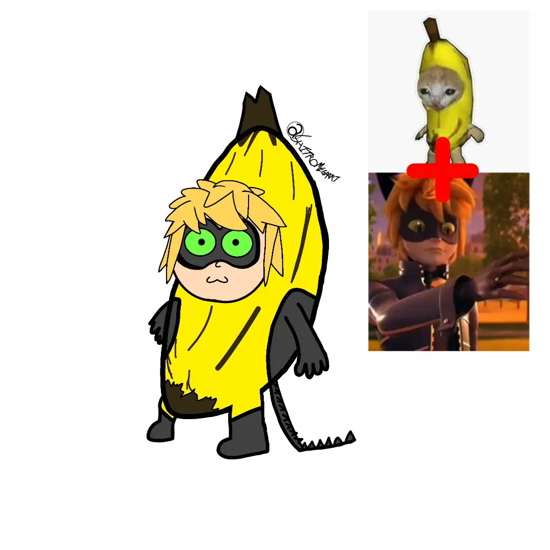 SAITROMEGAART's tweet image. Ladybug/shadybug
Clawnoir/chatnoir

Niña sandía malvada y el gato banano

#miraculous
#ladybug 
#shadybug 
#clawnoir