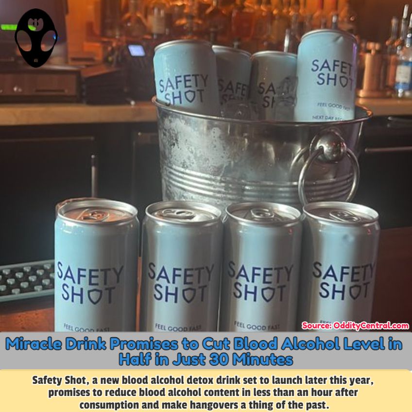 Safety Shot: New drink that lowers blood alcohol levels set to