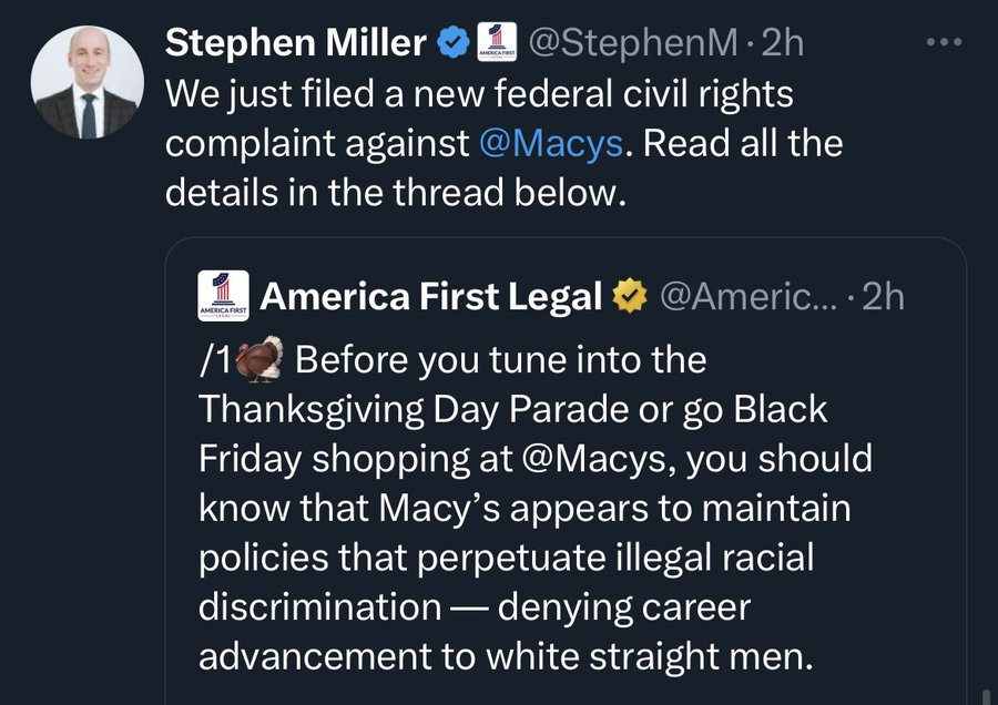 MrDonAuto's tweet photo. I did #Nazi that coming from #TrumpTerrorist #StephenMiller said no one ever. https://t.co/zOLI282cP6