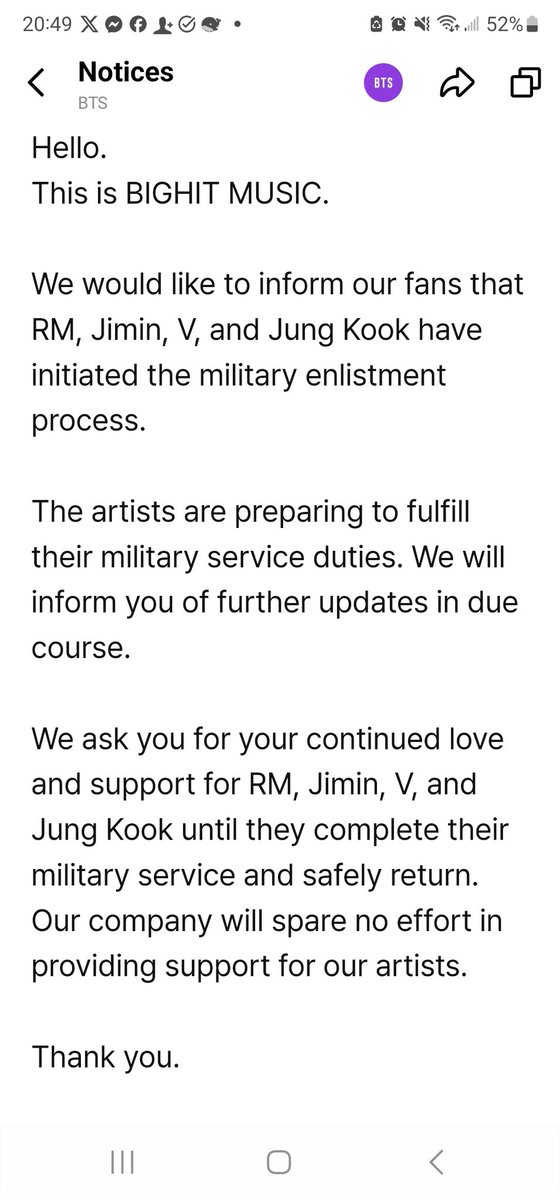 They will still be here, My loves! Just differently! 
They've given us so much and will ALWAYS BE HERE FOR US. We are BTS &amp; ARMY TOGETHER = ONE #apobangpo
I HOLD them in my heart with so much gratitude. I'm honored to have their LOVE &amp; TRUST.  ARMY if you need us, we are here!