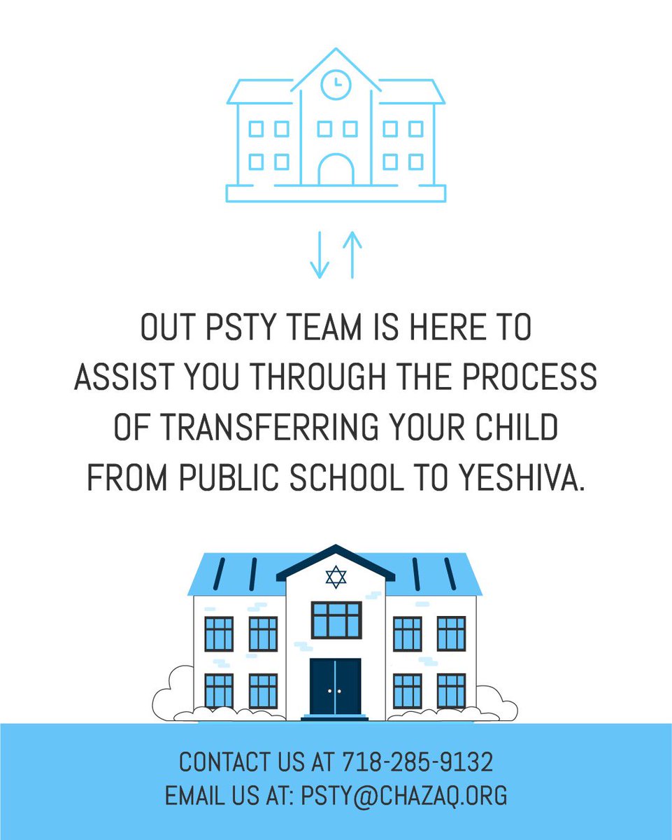 A Jewish child deserves a Jewish education, in a warm environment, free of hate and antisemitism that finds its ways into our Public Schools. Contact our PSTY team today, for information and guidance