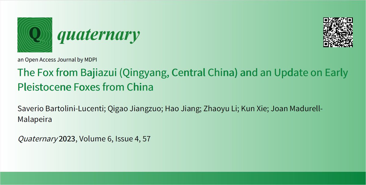 Quaternary MDPI tweet media