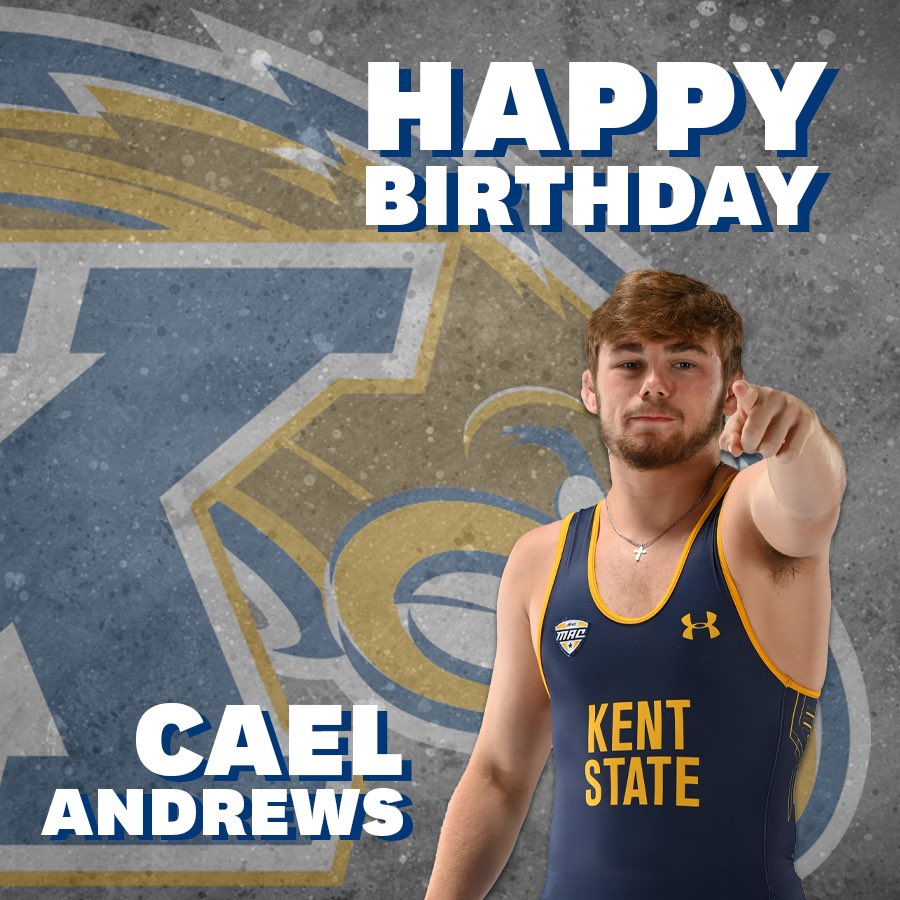 KentStWrestling's tweet image. Wishing Adan and Cael a Happy Birthday! #StayGolden x #GoFlashes