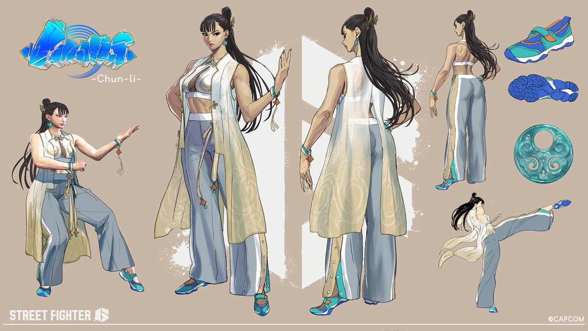 The following thread contains all of the concept artwork for the Outfit 3 set for Street Fighter 6.