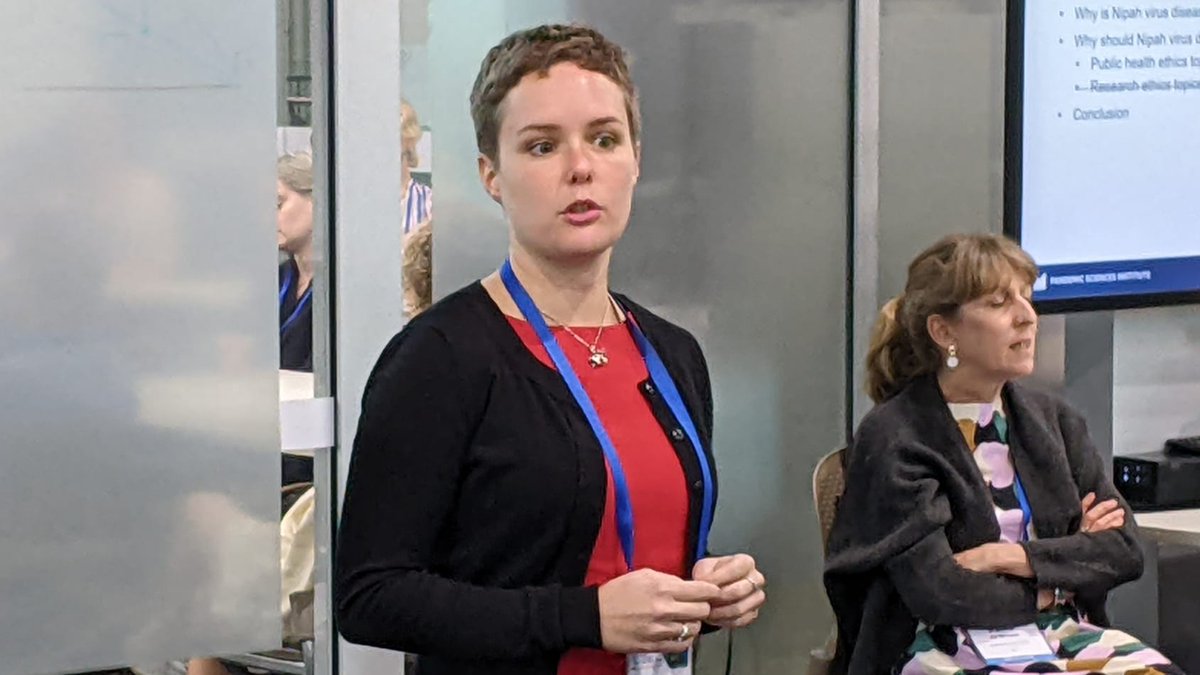 Karel Caals (@kcaals) on Twitter photo Setting the #PublicHealth ethics agenda on emerging threats: Nipah virus as a priority pathogen
@DrTessJohnson
<a href="/Ethox_Centre/">Ethox Centre</a> #Bioethics #HealthLaw <a href="/AABHL/">Australasian Association of Bioethics & Health Law</a> <a href="/HealthLawQUT/">Australian Centre for Health Law Research (ACHLR)</a> Setting the #PublicHealth ethics agenda on emerging threats: Nipah virus as a priority pathogen
@DrTessJohnson
<a href="/Ethox_Centre/">Ethox Centre</a> #Bioethics #HealthLaw <a href="/AABHL/">Australasian Association of Bioethics & Health Law</a> <a href="/HealthLawQUT/">Australian Centre for Health Law Research (ACHLR)</a>