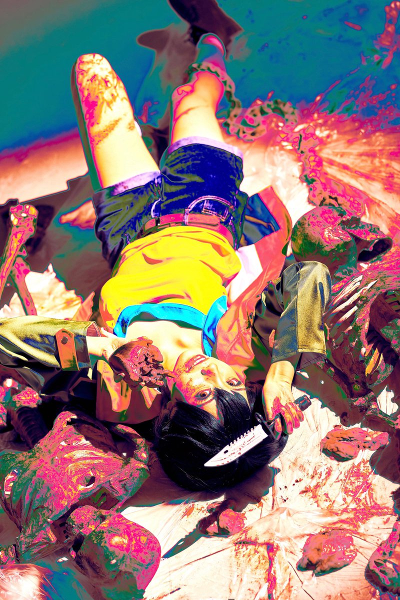 #Ragingloop
#レイジングループ 
#芹沢千枝実 #cosplay 

“我们每个人都只是神明手心里的玩具而已。”