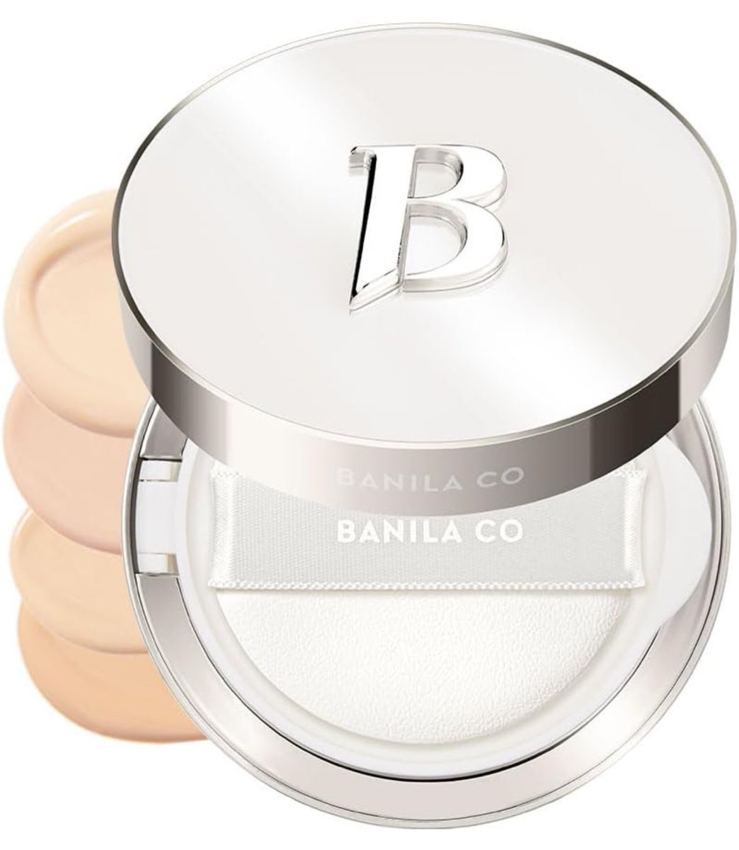 はりんさんのyoutubeでバニラコのクッションファンデ良さそうだなって気になってたけマットで乾燥してすぐ崩れるってレビュー多かったから他当たってみようかな😅
デザイン可愛いだけに残念💧

[BANILACO] カバーリシャスアルティメットホワイトクッション SPF38++ 14g クリアマット