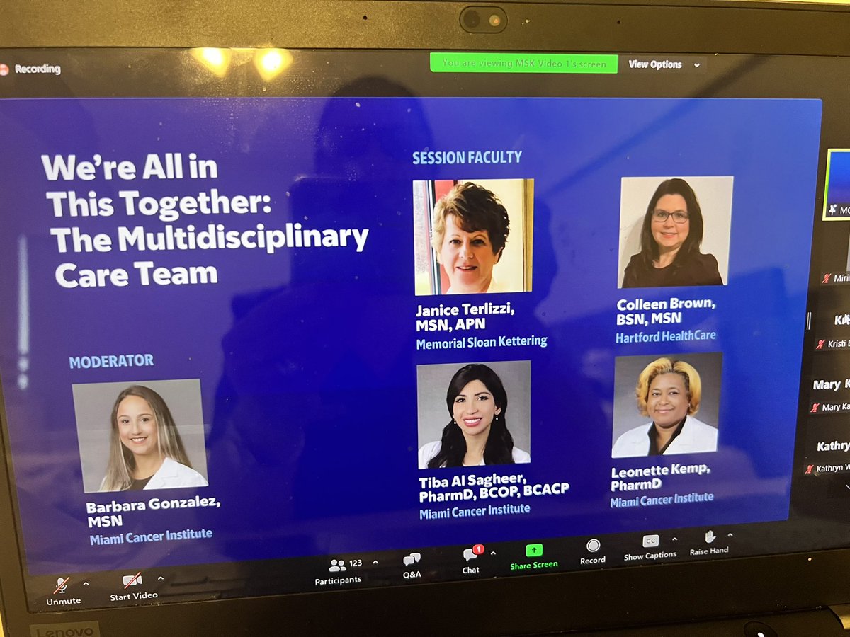 Thankful for the opportunity to speak at the 4th Annual APP Oncology Symposium on Integrating the Clinical Pharmacist into the Care Team. 
We're All in This Together:The Multidisciplinary Care Team #cancercare #hematologyoncology #oncologypharmacy #oncopharm
#MCIrxPineapplePride