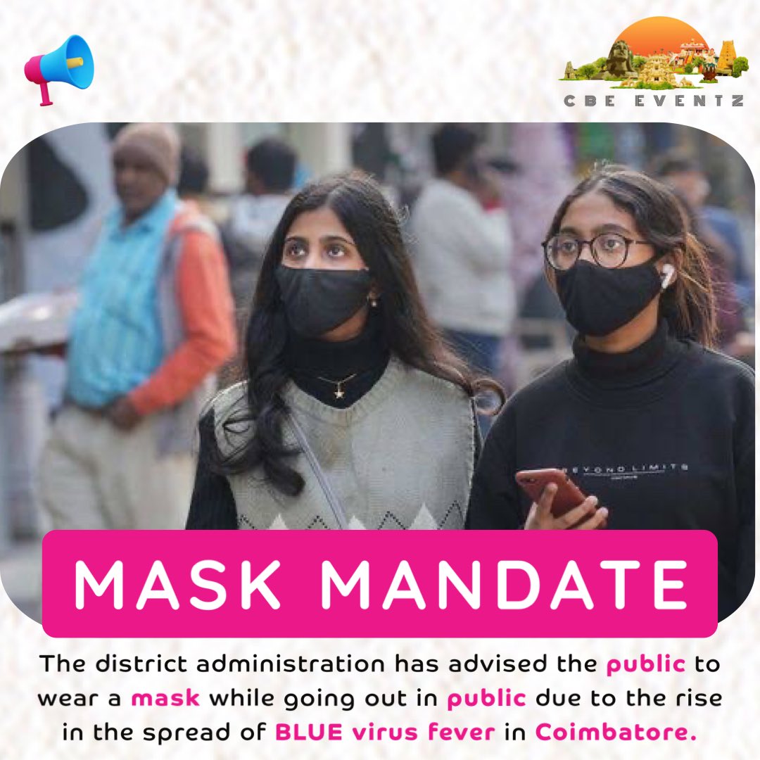 cbeeventz's tweet photo. 🎬 Fever, body aches, runny nose, headache and cough are said to be symptoms of viral infection. The district administration has also announced that they have set up medical camps in the areas where the fever is most affected.
. https://t.co/vRLCNuSgZ0