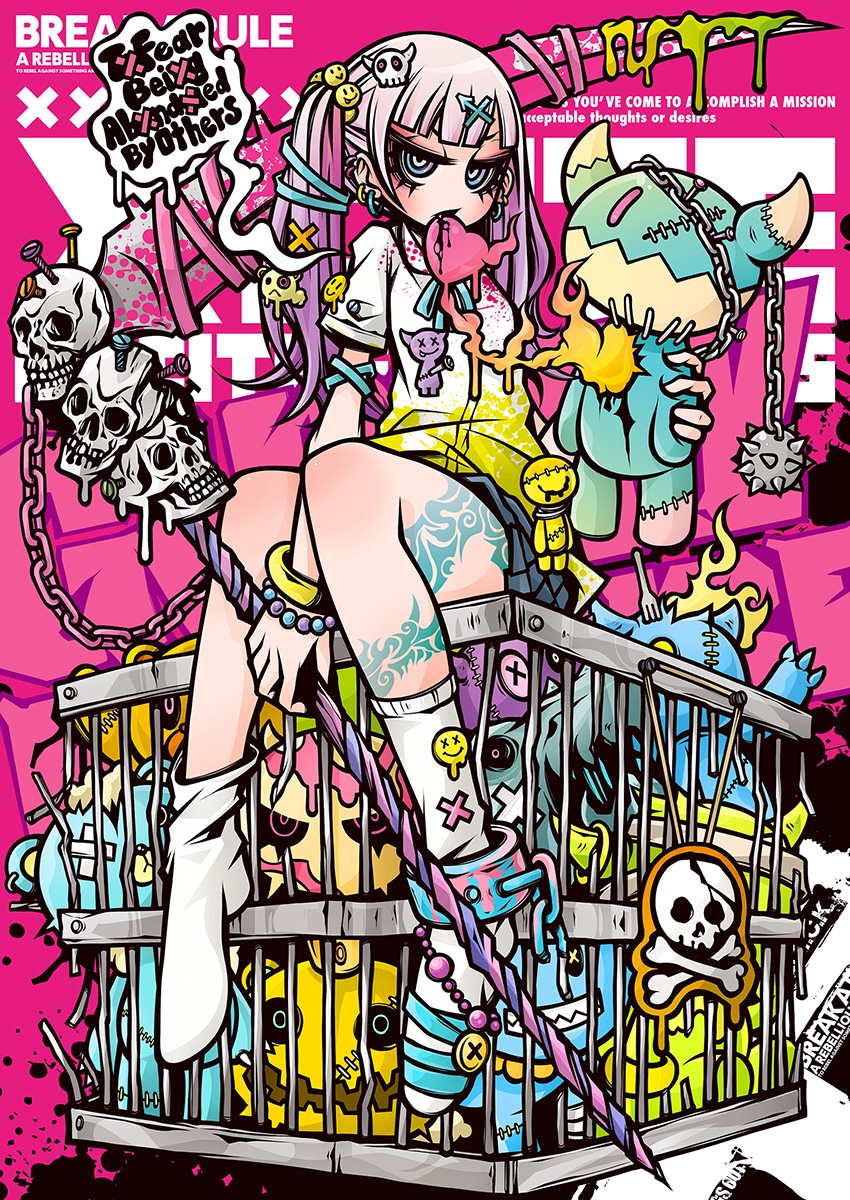 「11月22日はツインテールの日!!#ツインテールの日 」|Project.C.K.のイラスト