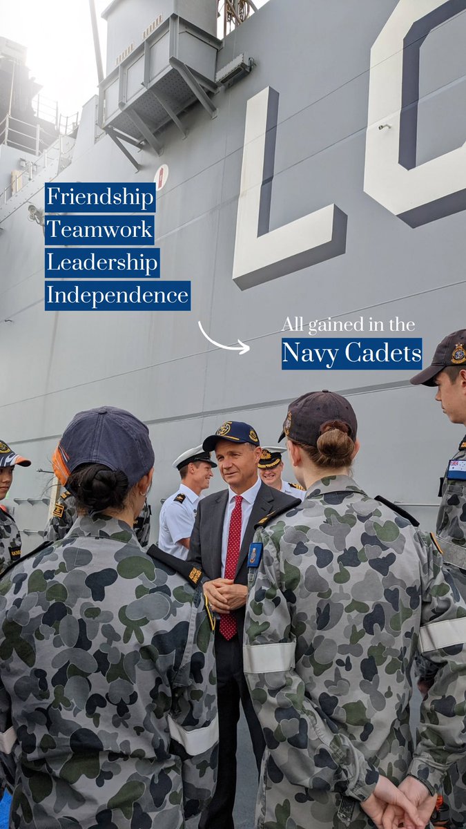 MThistlethwaite's tweet image. And with a new focus on cutting edge technology, we want to make the Navy a launching pad for a career in STEM.
 
There’s something for everyone in the Navy and the skills developed in our new @Australian_Navy will give the next generation the tools to succeed.