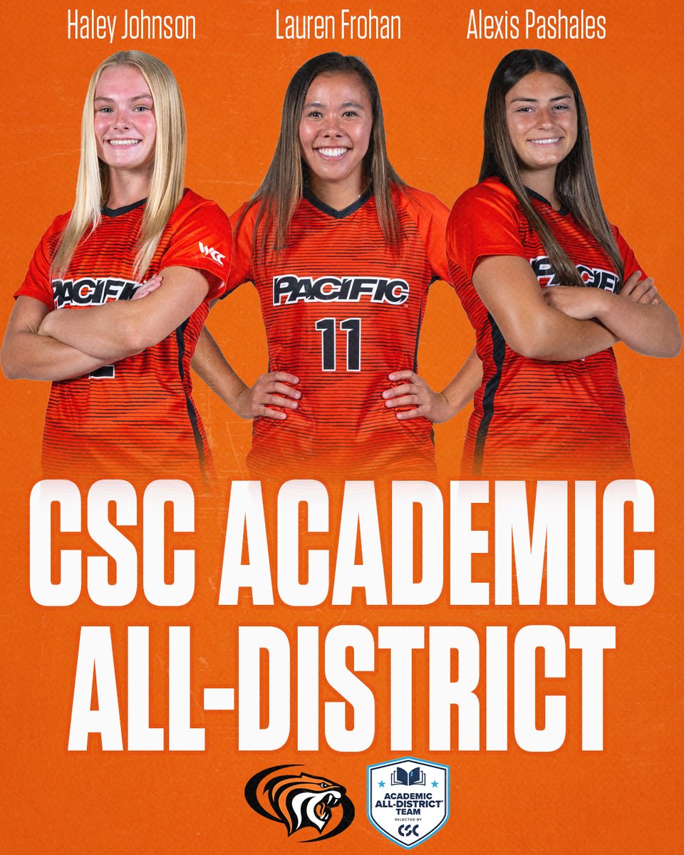 Huge accomplishment for 3⃣ of our players.⚽️📚 Proud of Lauren, Haley and Alexis for being selected to @CollSportsComm Academic All-District. 🔗 shorturl.at/hGIM5 #UpRoar