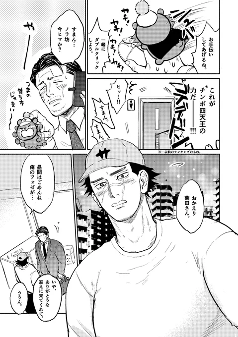 会社に来ちゃったフォゼ杉(菊杉)2/2 