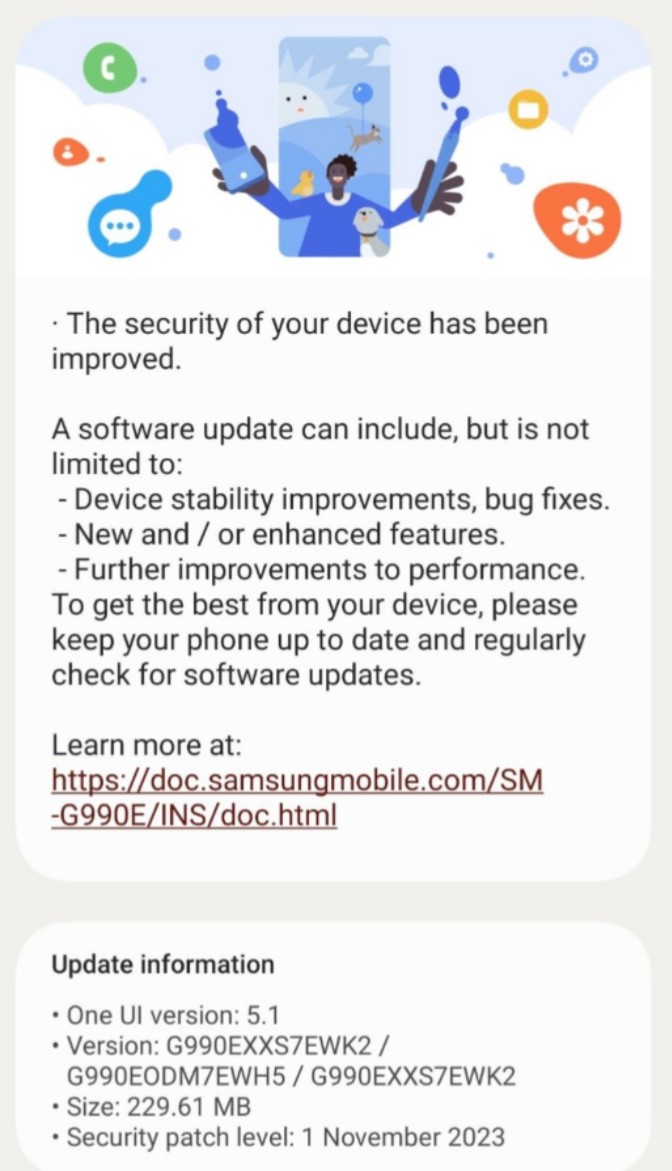 TechActivist666's tweet image. Samsung Galaxy S21 FE gets November 2023 Security Update 

🔥Available : INDIA 🇮🇳 🇮🇳 🇮🇳

#Samsung
#GalaxyS21FE
#November2023Update
#Exynos